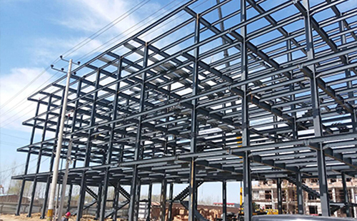 华亭雨棚主骨架钢结构铝板节点做法